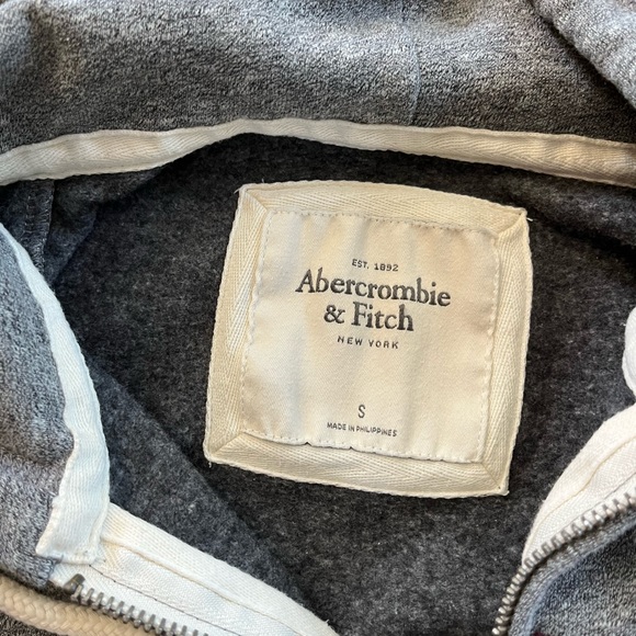 NWOT Abercrombie full zip hoodie - Picture 3 of 4
